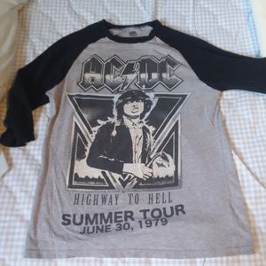 AC/DC Highway to Hell Baseball Tee